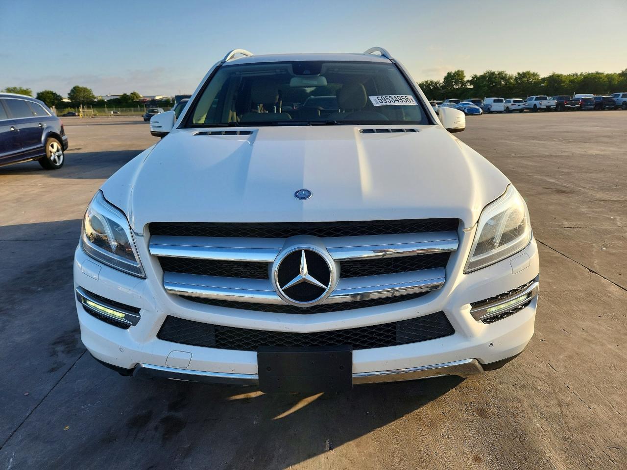 2015 Mercedes-benz Gl 450 4matic White vin: 4JGDF6EE4FA533751