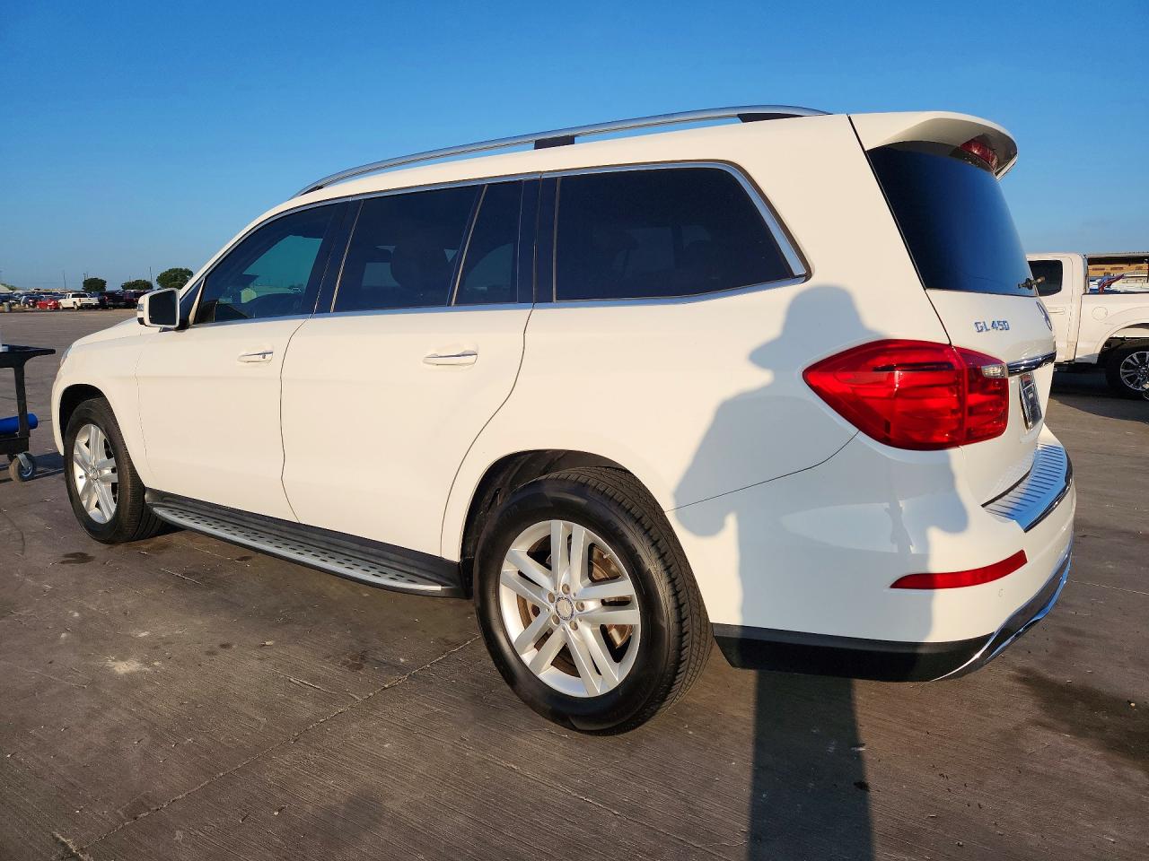 2015 Mercedes-benz Gl 450 4matic White vin: 4JGDF6EE4FA533751
