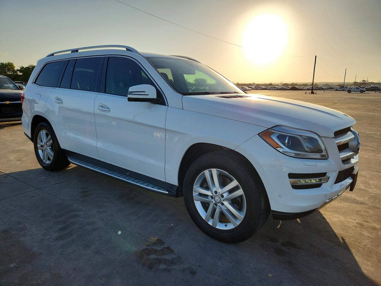 2015 Mercedes-benz Gl 450 4matic White vin: 4JGDF6EE4FA533751