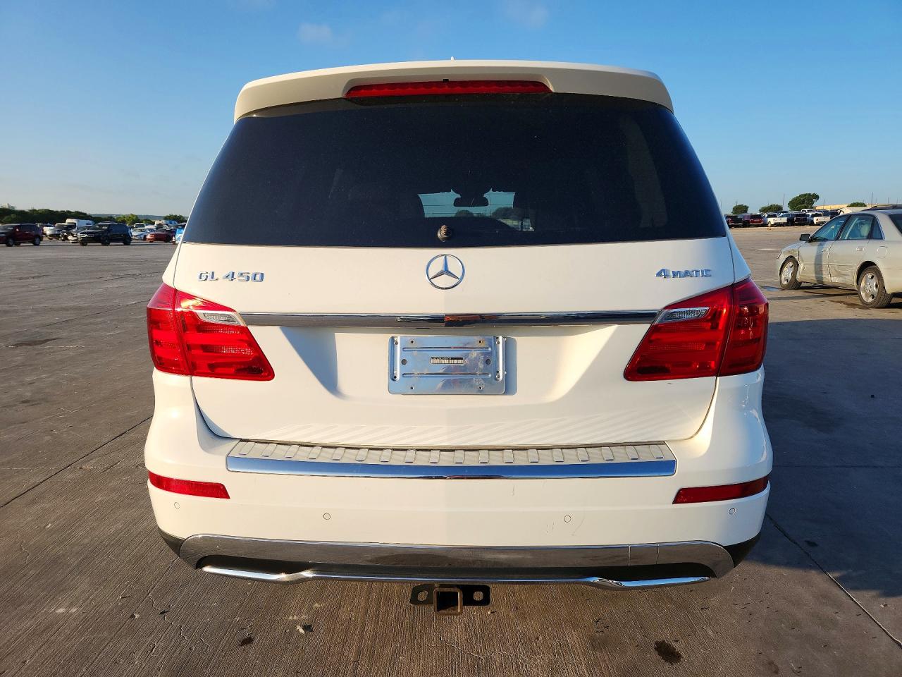 2015 Mercedes-benz Gl 450 4matic White vin: 4JGDF6EE4FA533751