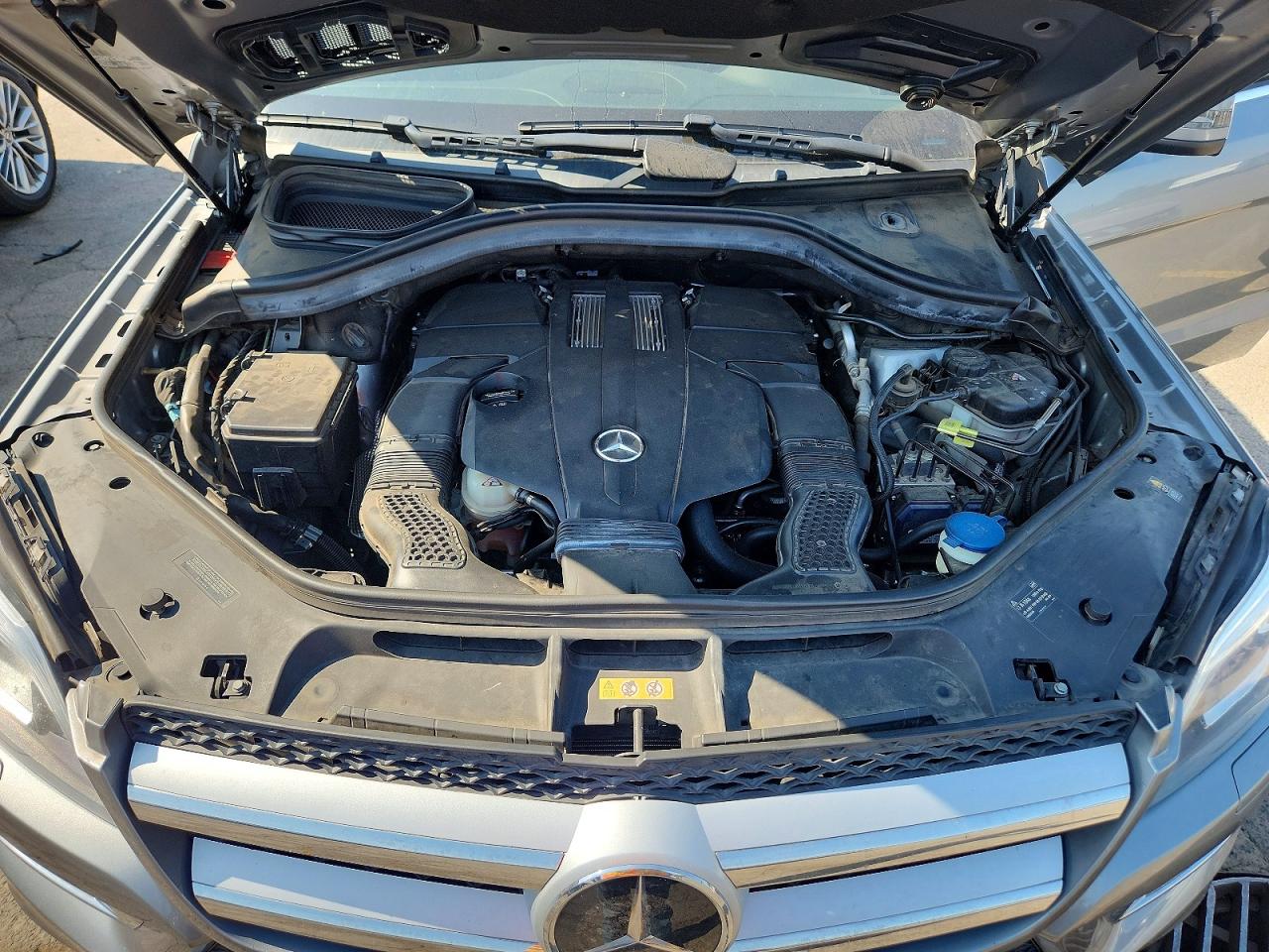 2015 Mercedes-benz Gl 450 4matic Gray vin: 4JGDF6EE4FA554941