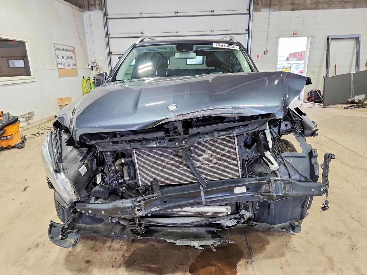 2016 Mercedes-benz Gl 450 4matic Blue vin: 4JGDF6EE4GA690584