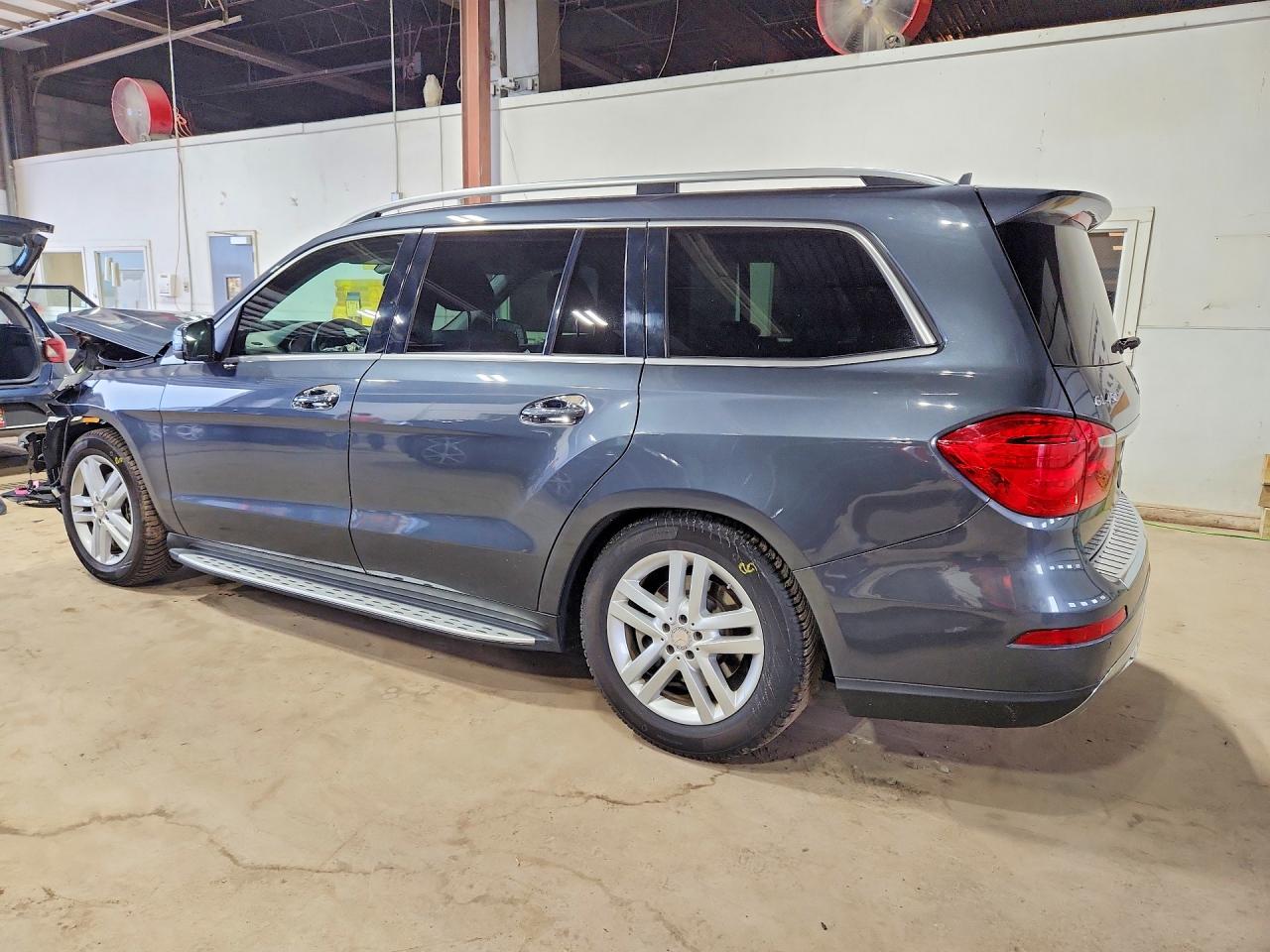 2016 Mercedes-benz Gl 450 4matic Blue vin: 4JGDF6EE4GA690584