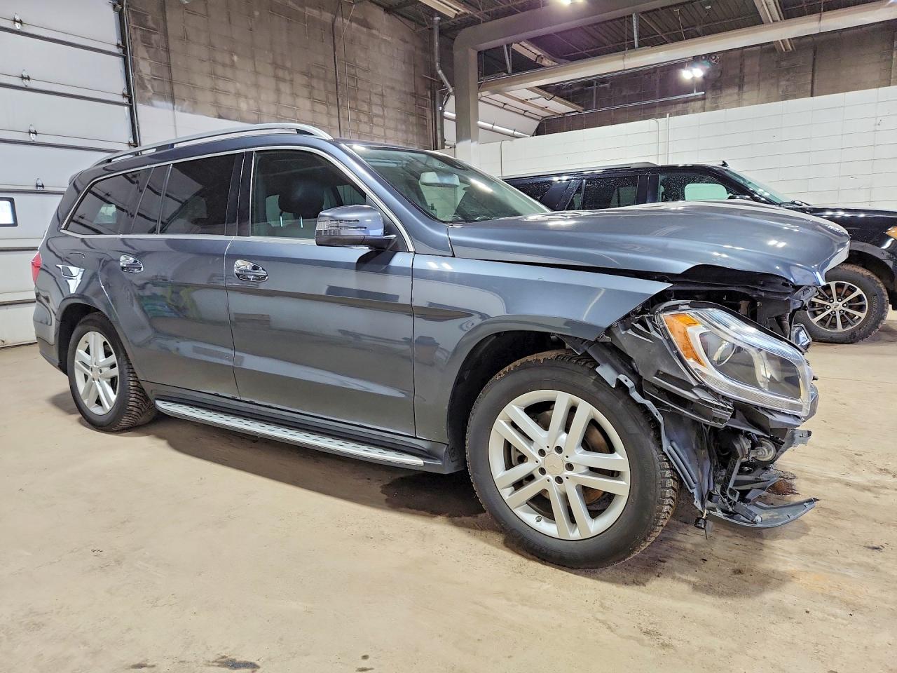 2016 Mercedes-benz Gl 450 4matic Blue vin: 4JGDF6EE4GA690584