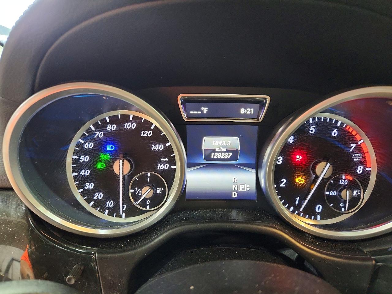 2016 Mercedes-benz Gl 450 4matic Blue vin: 4JGDF6EE4GA690584