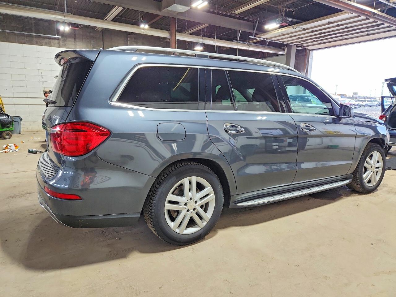 2016 Mercedes-benz Gl 450 4matic Blue vin: 4JGDF6EE4GA690584