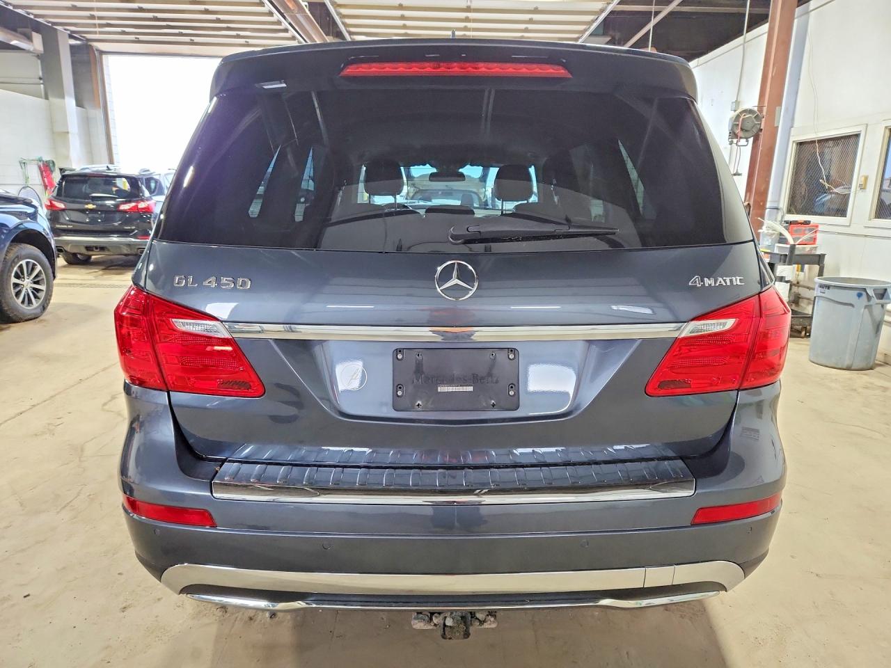 2016 Mercedes-benz Gl 450 4matic Blue vin: 4JGDF6EE4GA690584