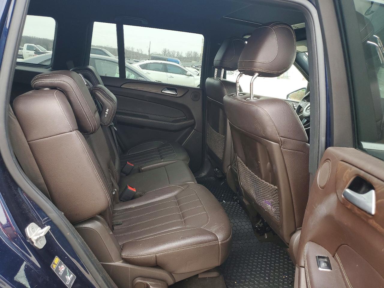 2017 Mercedes-benz Gls 450 4matic Blue vin: 4JGDF6EE4HA862582