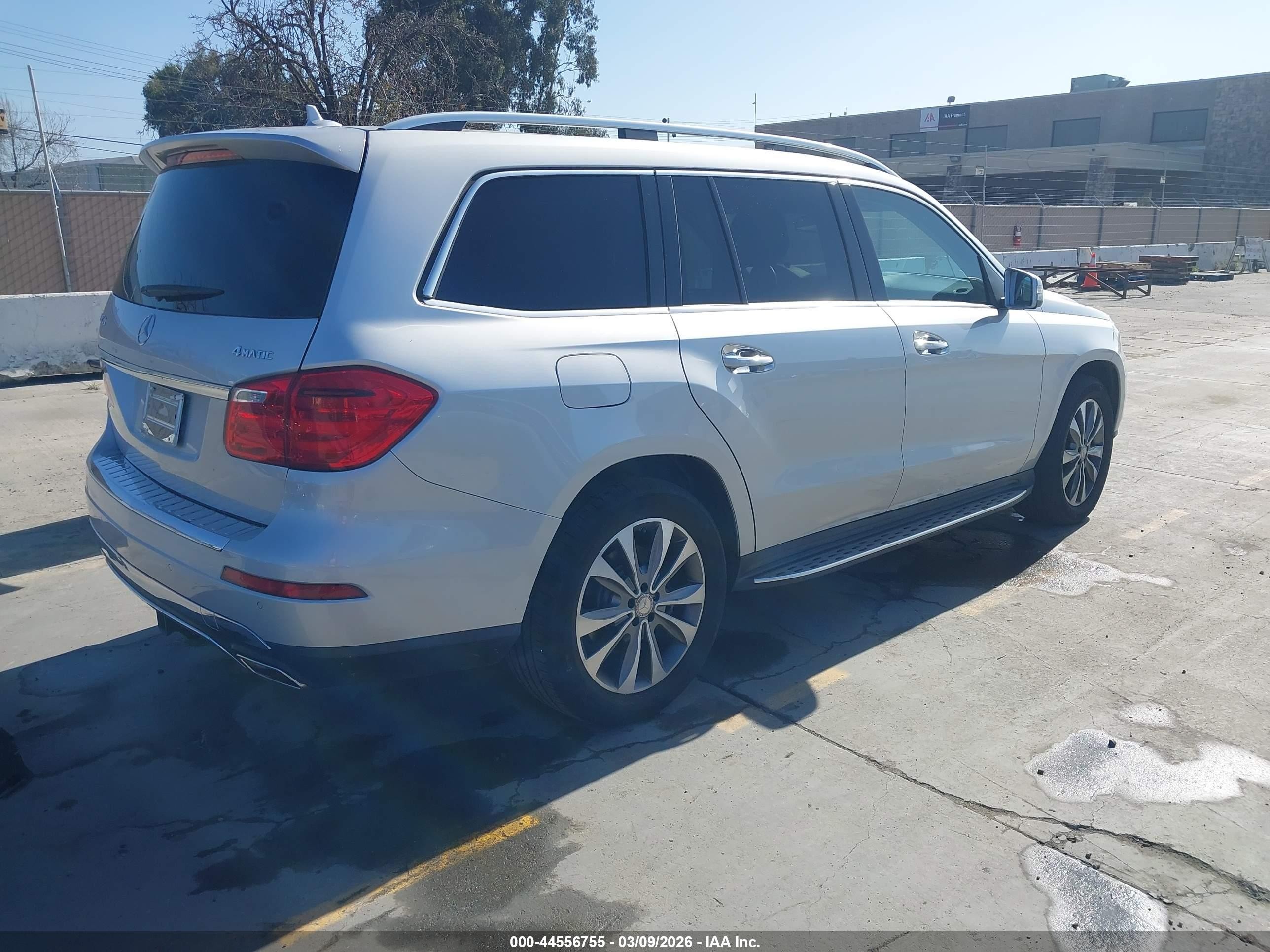 2015 Mercedes-benz Gl 450 4matic Gray vin: 4JGDF6EE5FA444738