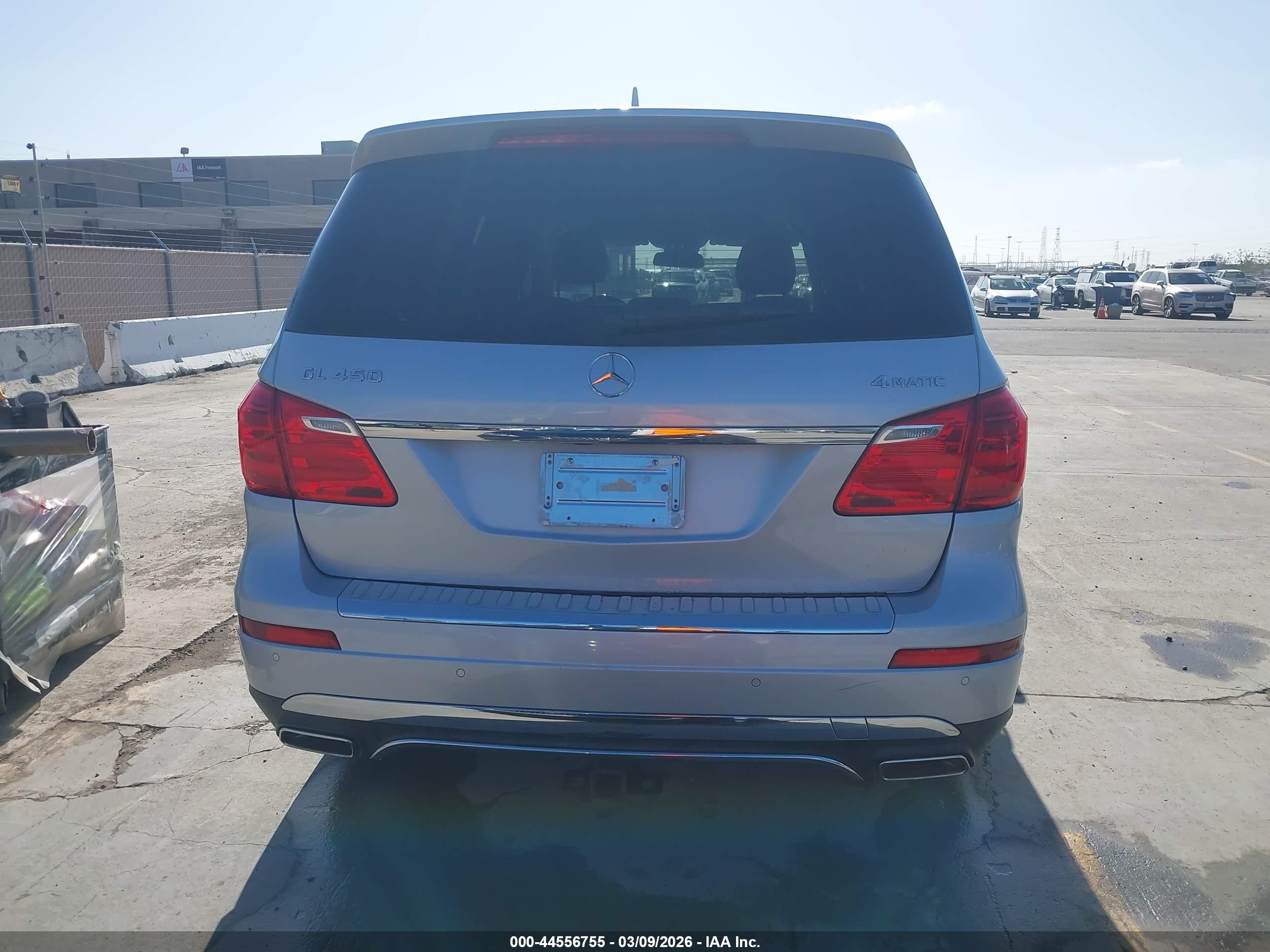 2015 Mercedes-benz Gl 450 4matic Gray vin: 4JGDF6EE5FA444738