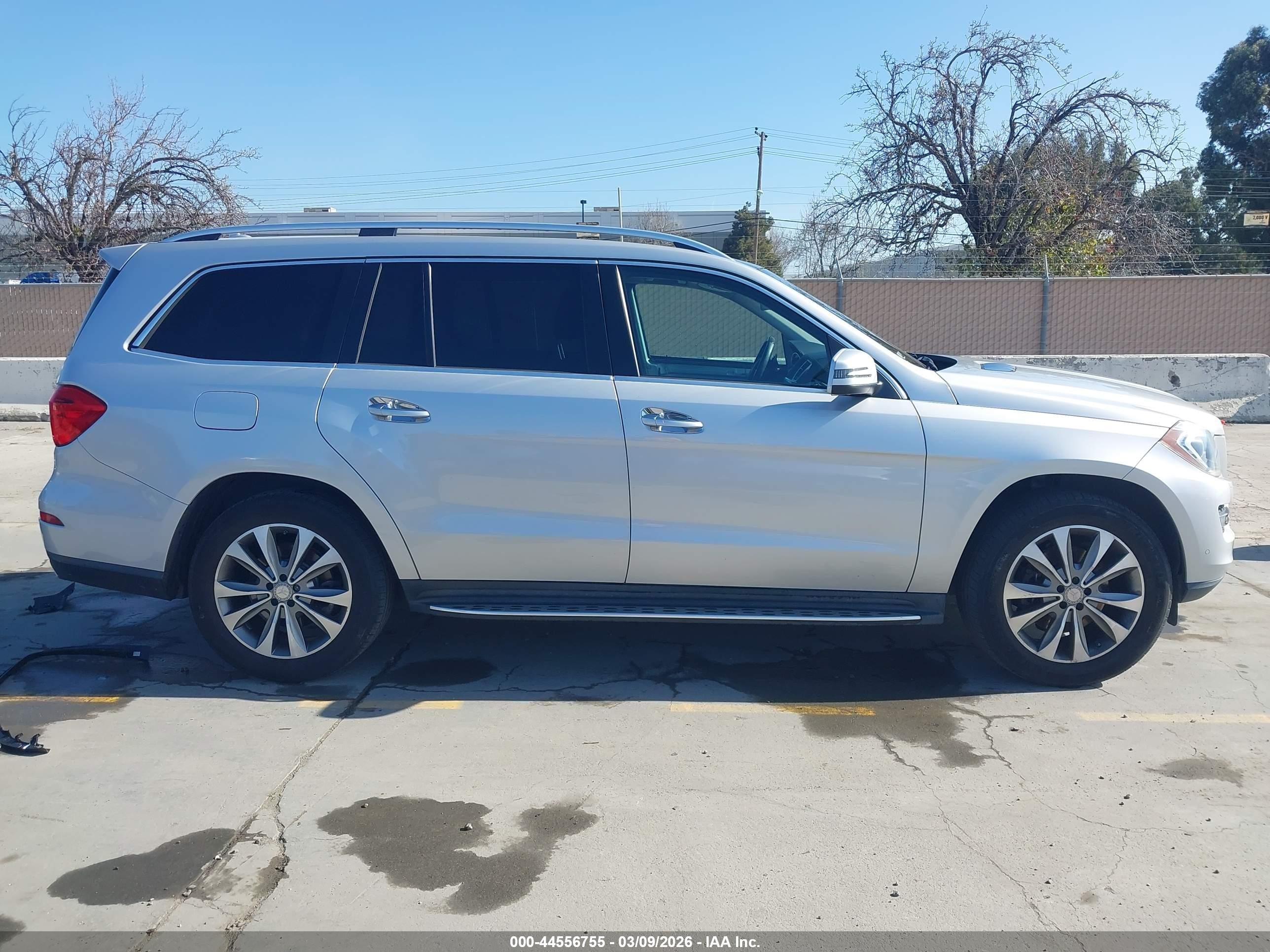 2015 Mercedes-benz Gl 450 4matic Gray vin: 4JGDF6EE5FA444738