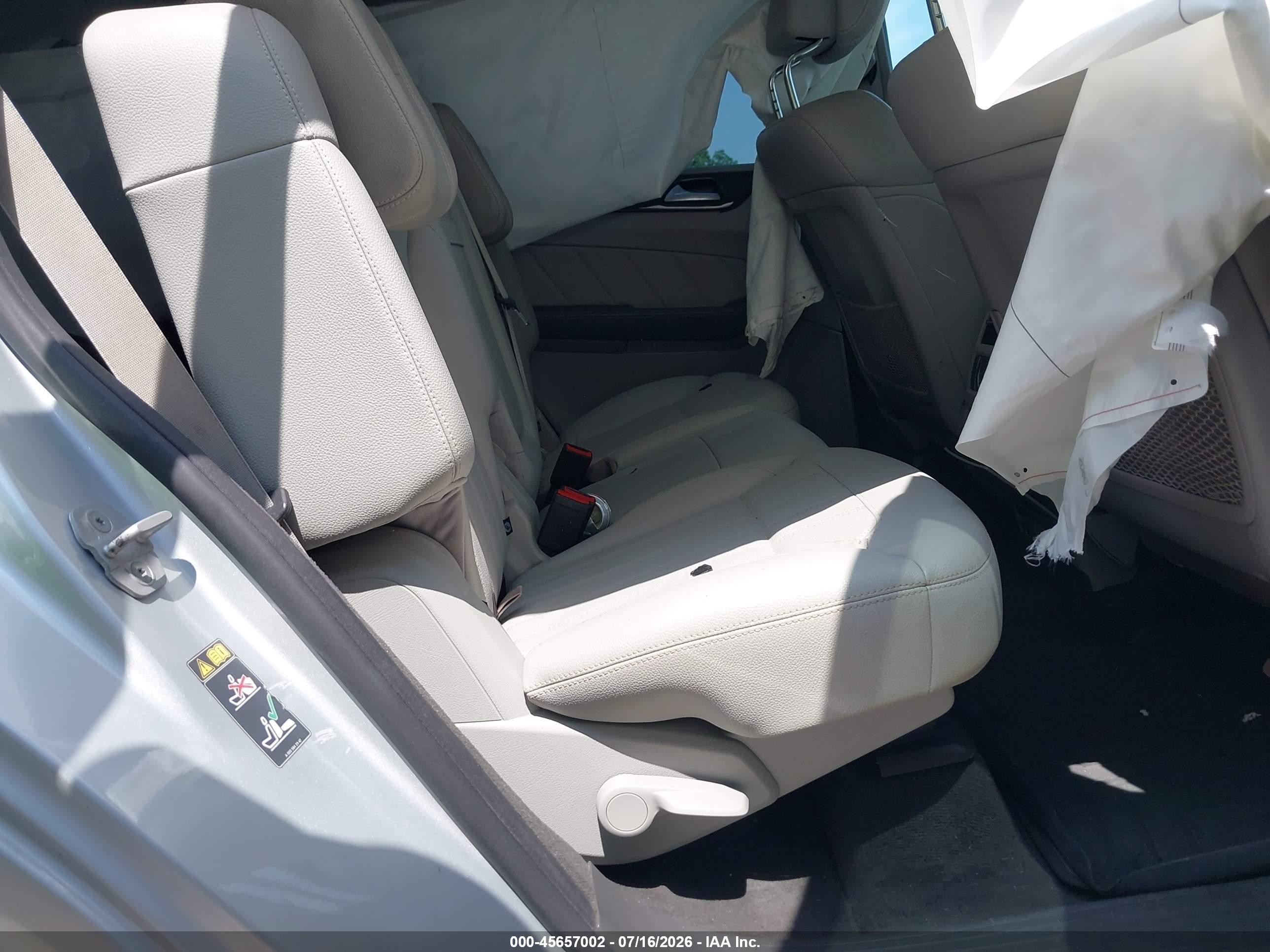 2015 Mercedes-benz Gl 450 4matic Silver vin: 4JGDF6EE5FA460809
