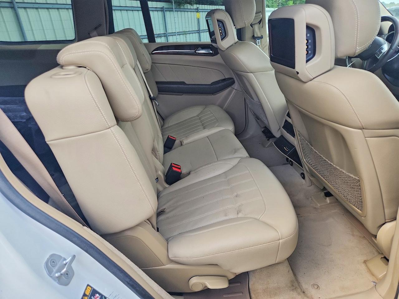 2015 Mercedes-benz Gl 450 4matic White vin: 4JGDF6EE5FA500645