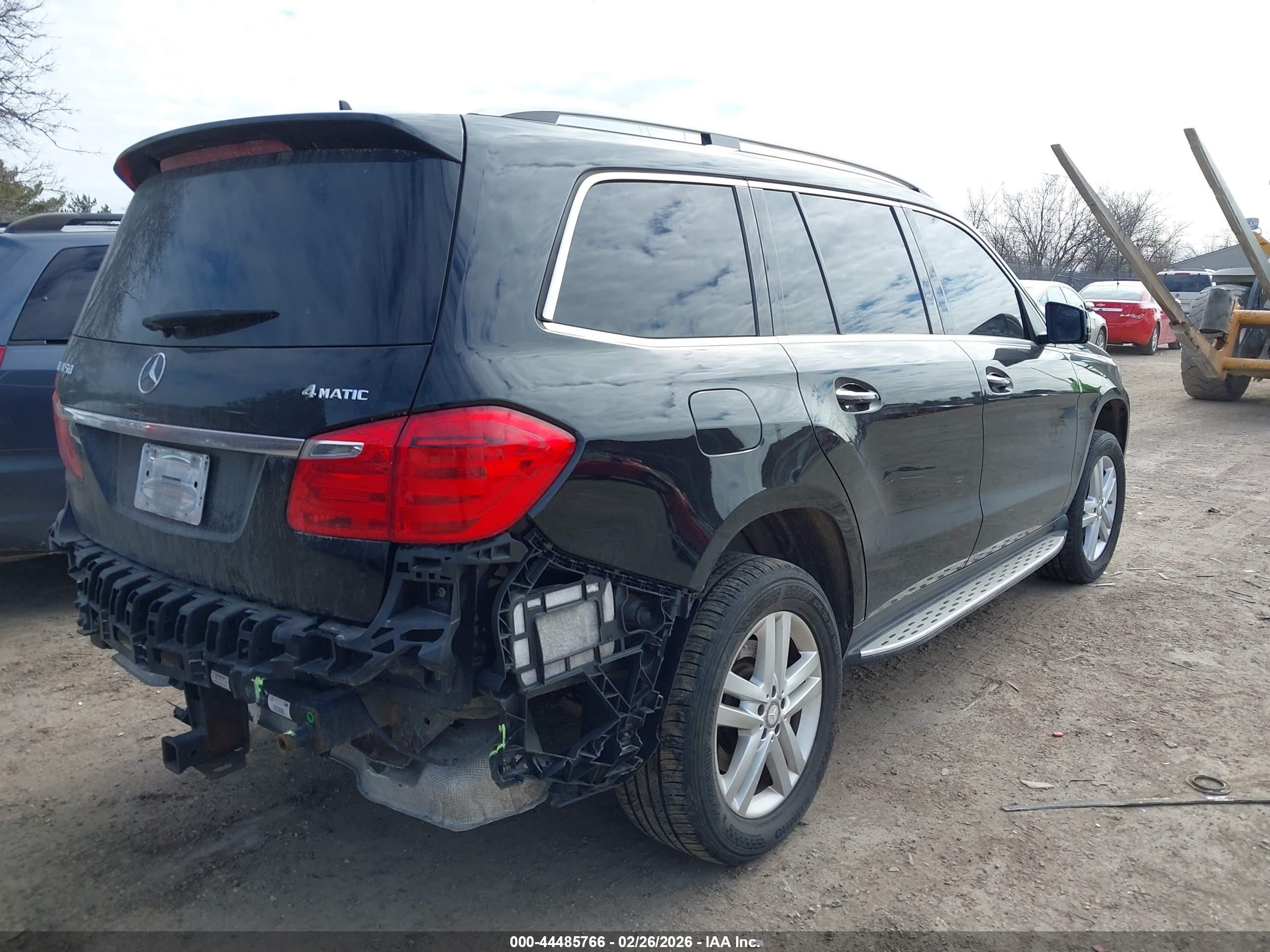 2015 Mercedes-benz Gl 450 4matic Black vin: 4JGDF6EE5FA508857