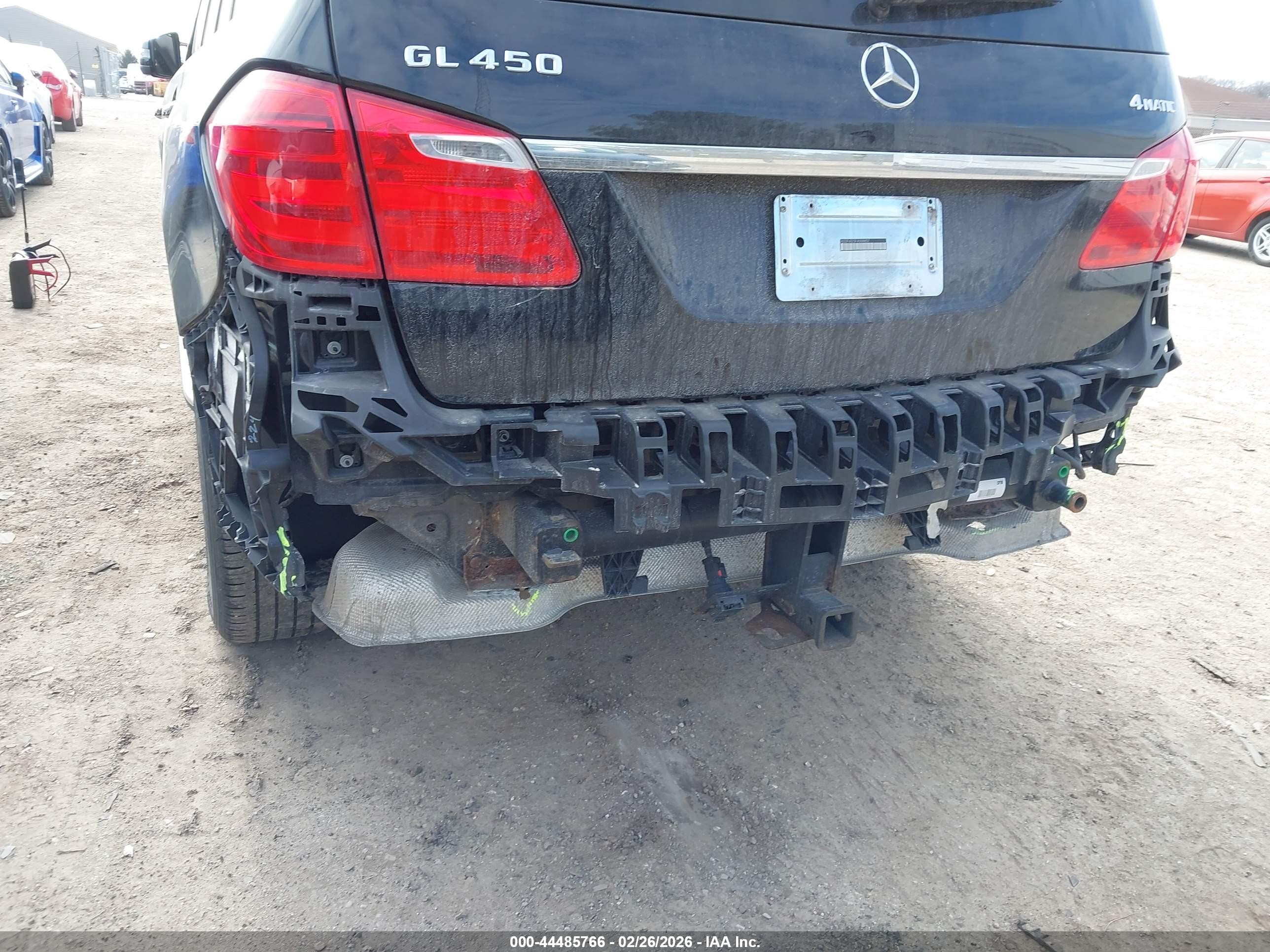 2015 Mercedes-benz Gl 450 4matic Black vin: 4JGDF6EE5FA508857