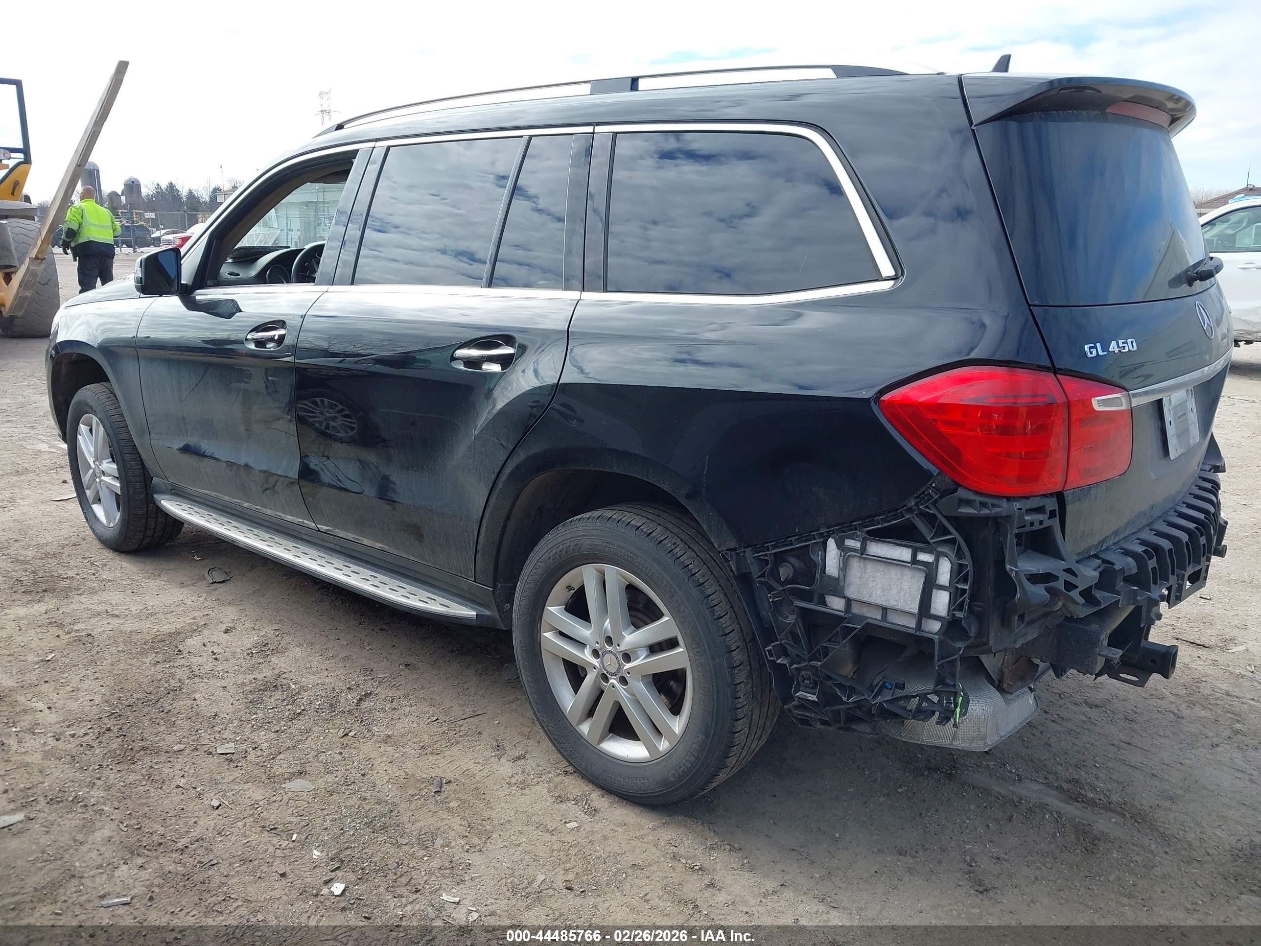 2015 Mercedes-benz Gl 450 4matic Black vin: 4JGDF6EE5FA508857