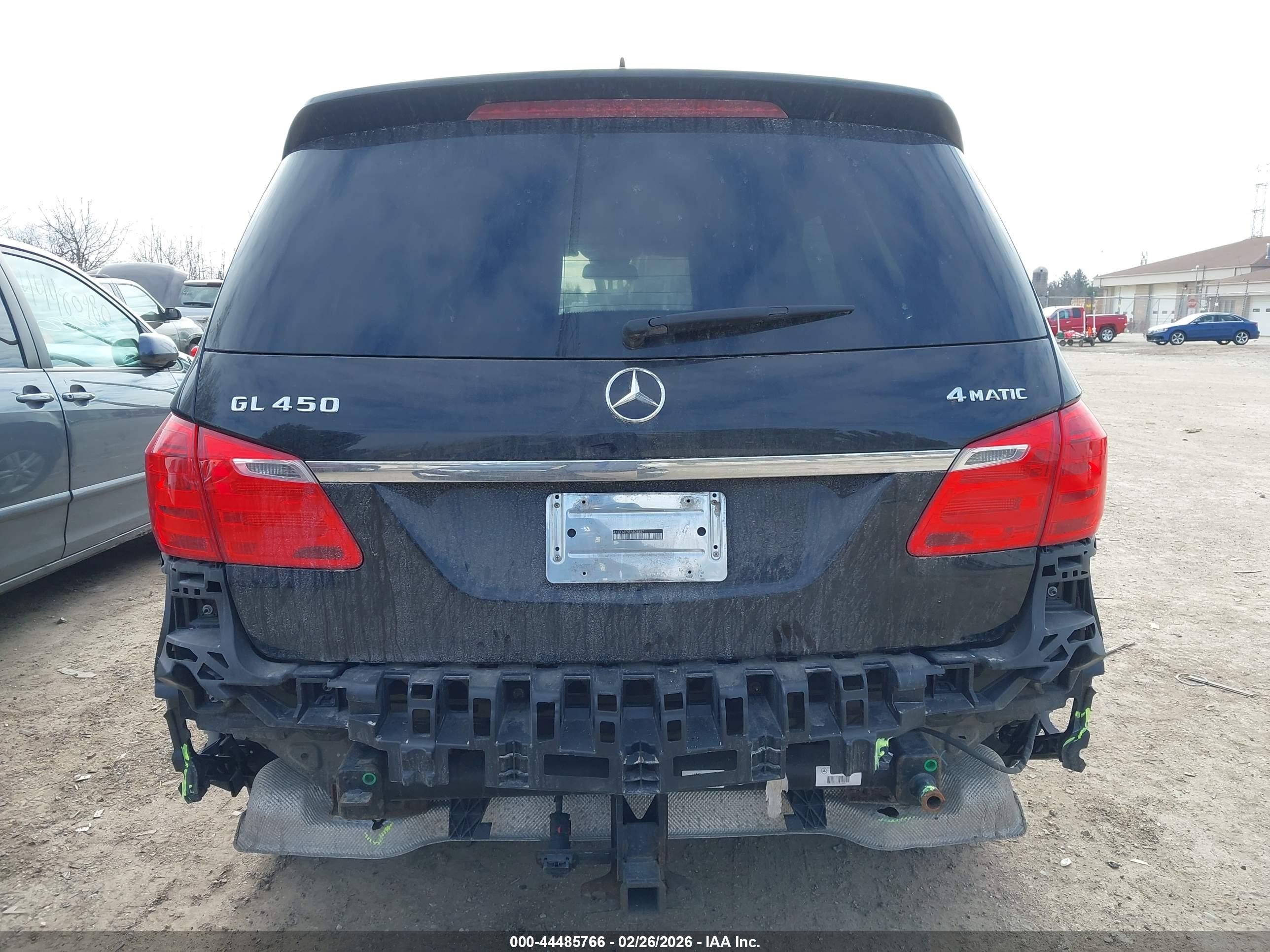 2015 Mercedes-benz Gl 450 4matic Black vin: 4JGDF6EE5FA508857