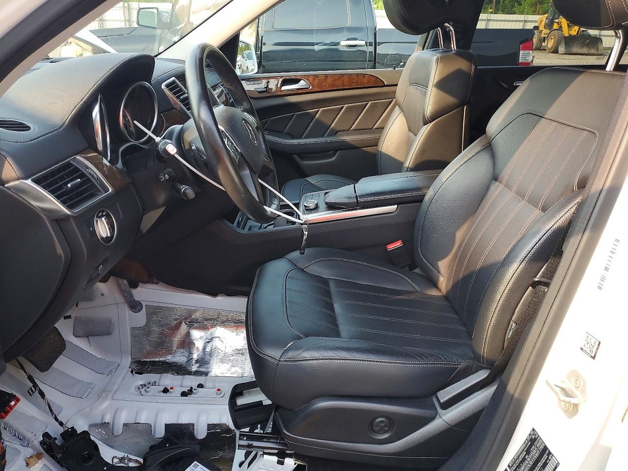 2015 Mercedes-benz Gl 450 4matic White vin: 4JGDF6EE5FA611812