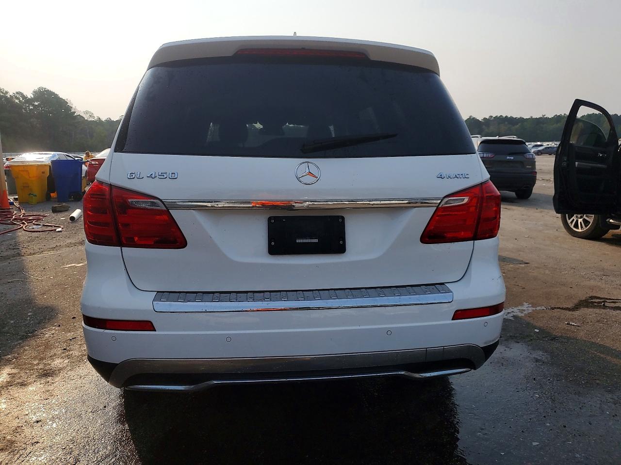 2015 Mercedes-benz Gl 450 4matic White vin: 4JGDF6EE5FA611812