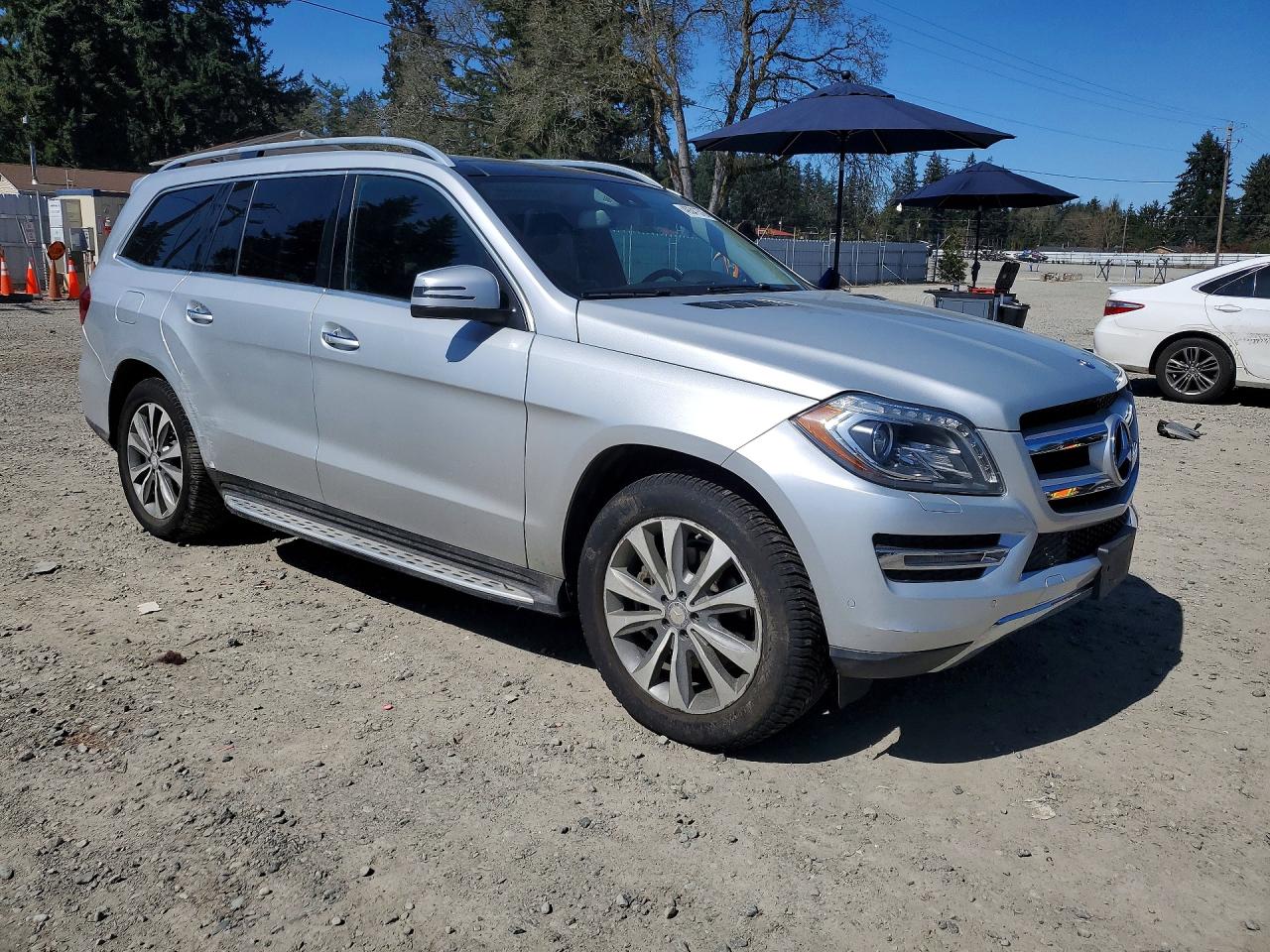 2016 Mercedes-benz Gl 450 4matic Серебряный vin: 4JGDF6EE5GA681022