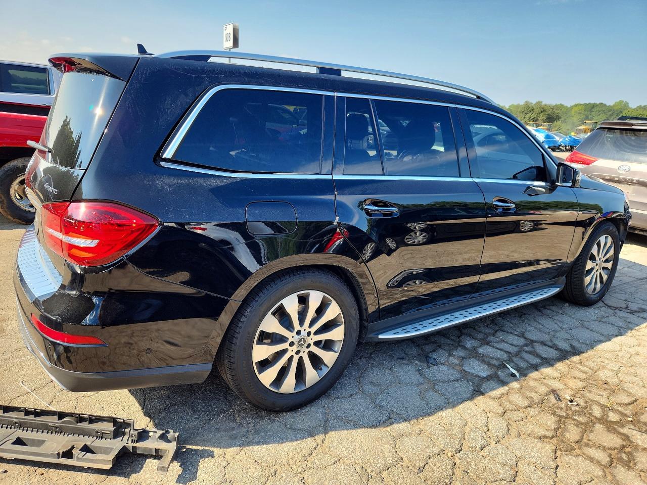 2019 Mercedes-benz Gls 450 4matic Black vin: 4JGDF6EE5KB237352