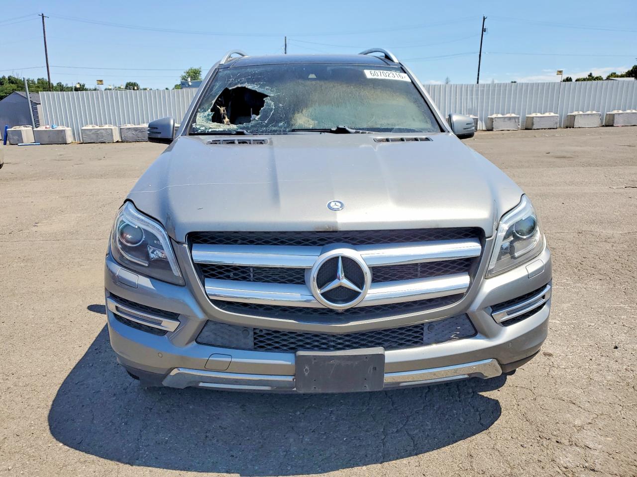 2015 Mercedes-benz Gl 450 4matic Silver vin: 4JGDF6EE6FA468529