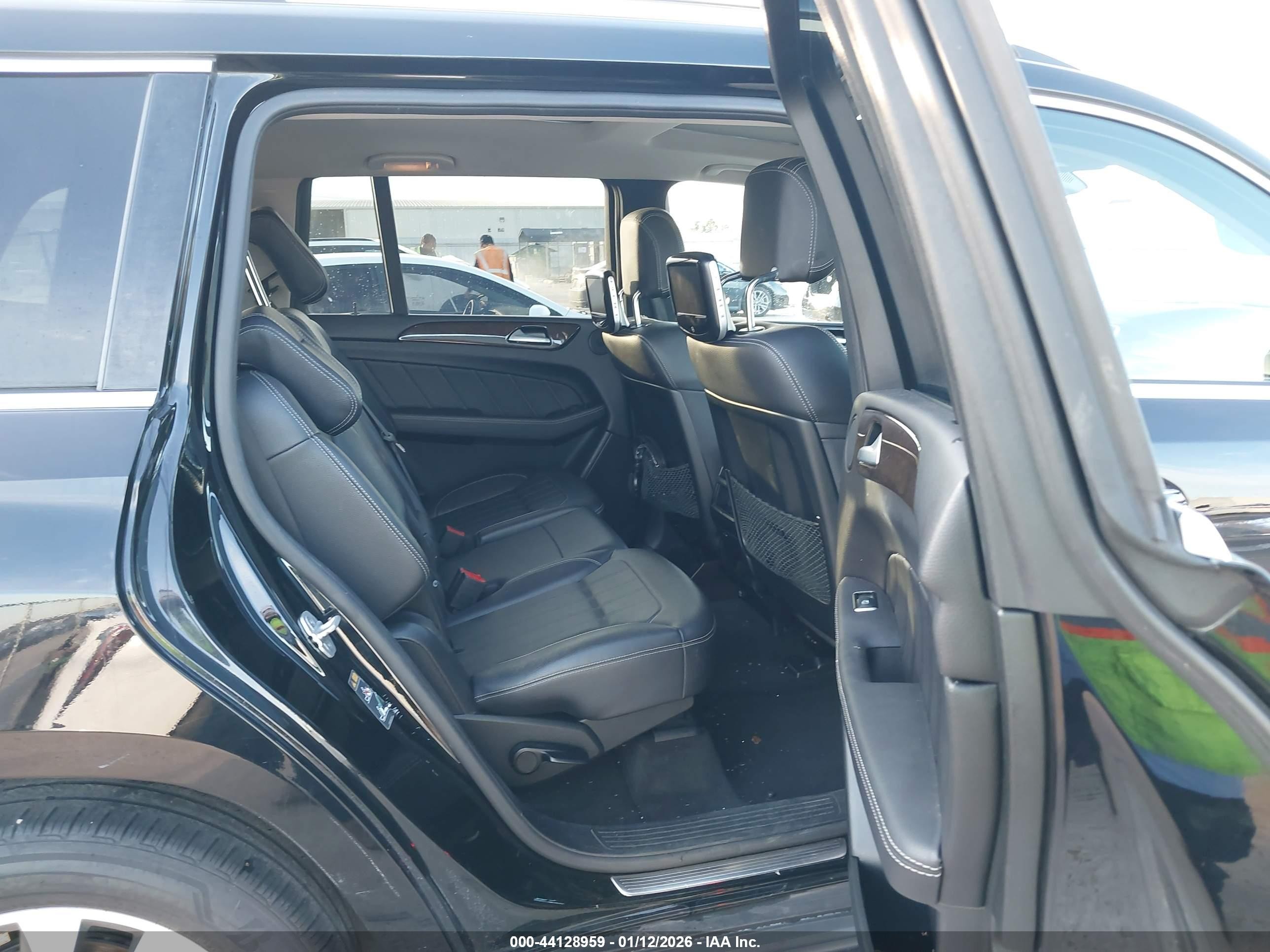 2015 Mercedes-benz Gl 450 4matic Black vin: 4JGDF6EE6FA476842
