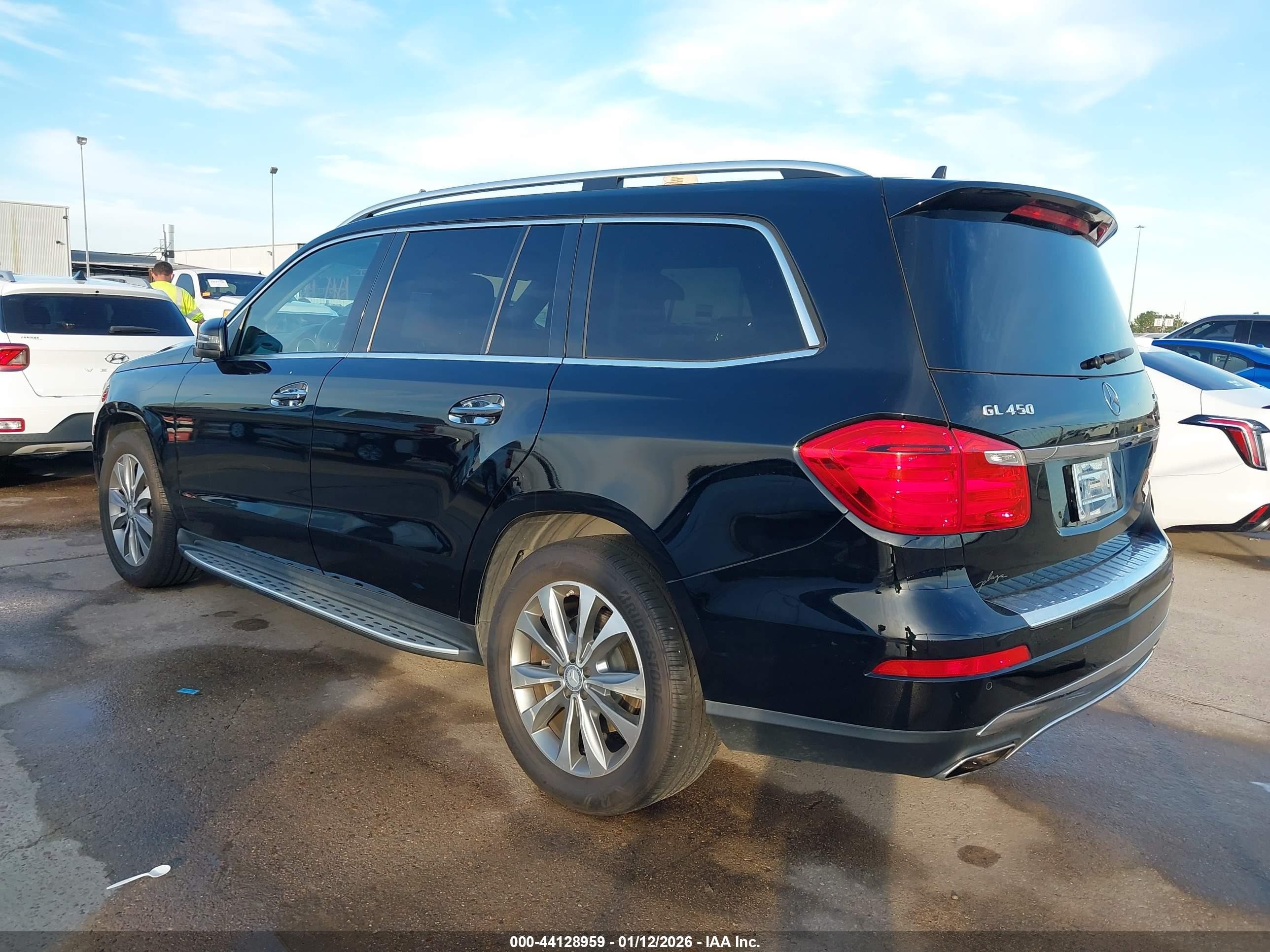 2015 Mercedes-benz Gl 450 4matic Black vin: 4JGDF6EE6FA476842