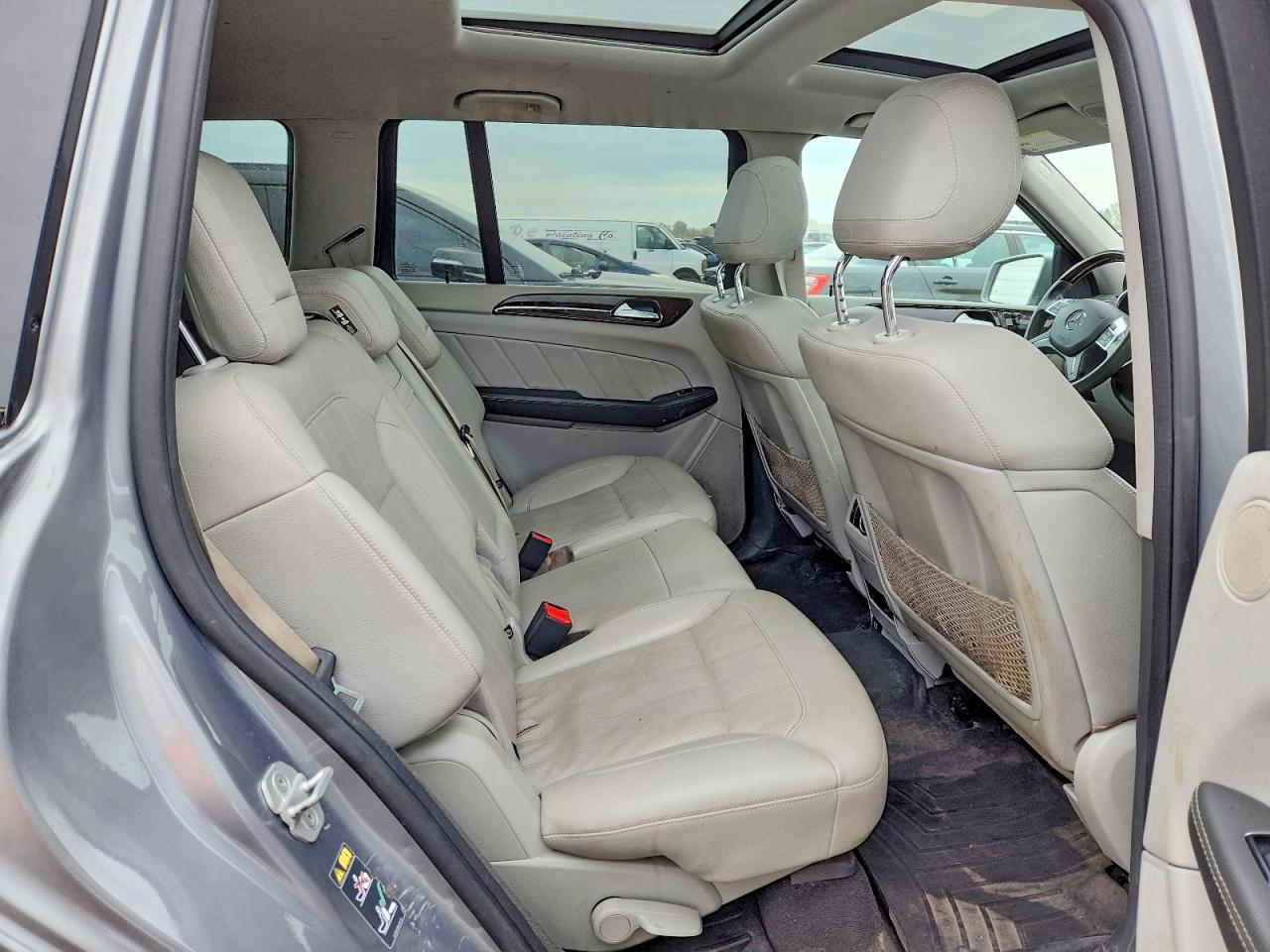 2015 Mercedes-benz Gl 450 4matic Серебряный vin: 4JGDF6EE6FA486030