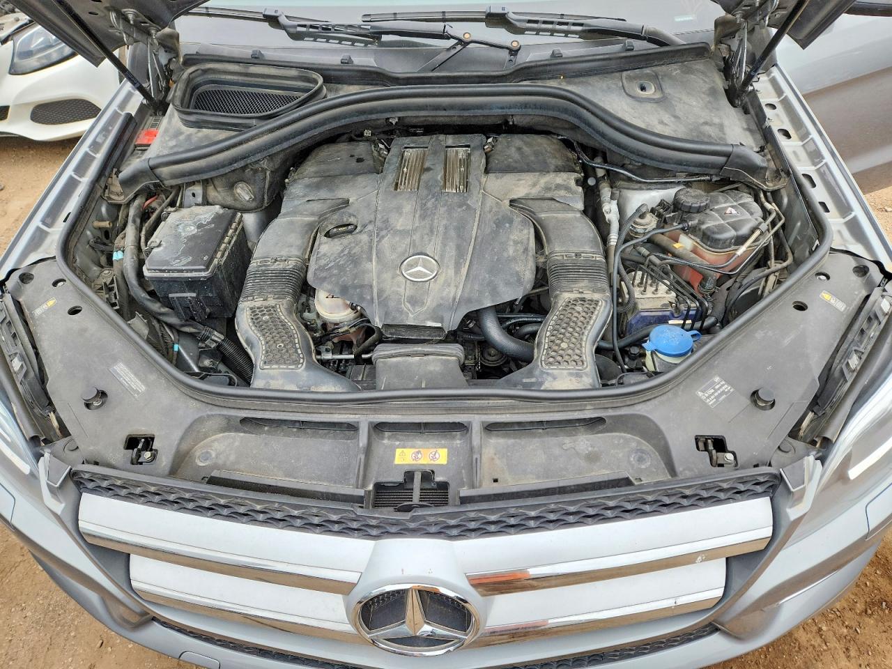 2015 Mercedes-benz Gl 450 4matic Серебряный vin: 4JGDF6EE6FA486030