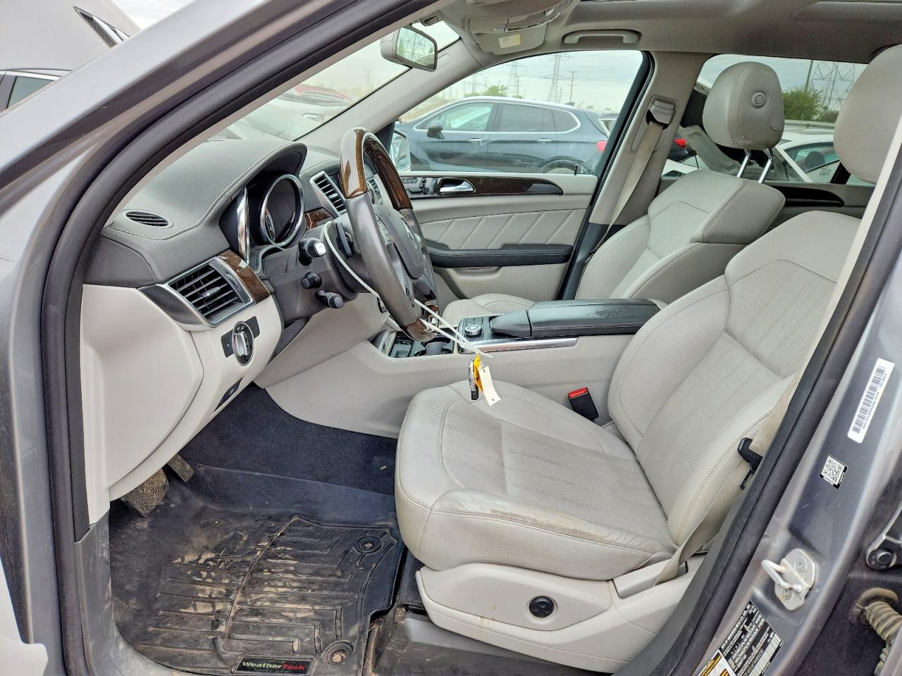 2015 Mercedes-benz Gl 450 4matic Серебряный vin: 4JGDF6EE6FA486030