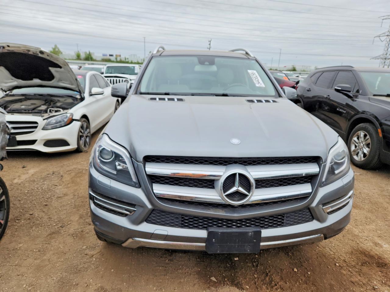 2015 Mercedes-benz Gl 450 4matic Серебряный vin: 4JGDF6EE6FA486030