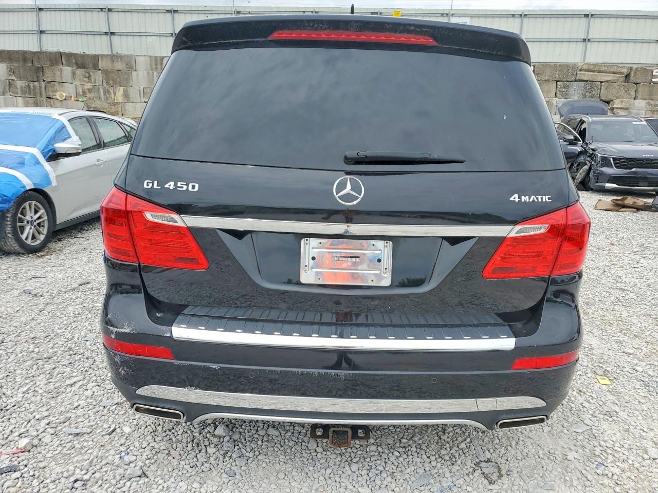 2015 Mercedes-benz Gl 450 4matic Black vin: 4JGDF6EE6FA492832
