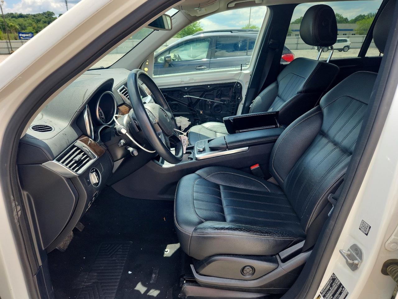2015 Mercedes-benz Gl 450 4matic White vin: 4JGDF6EE6FA521424