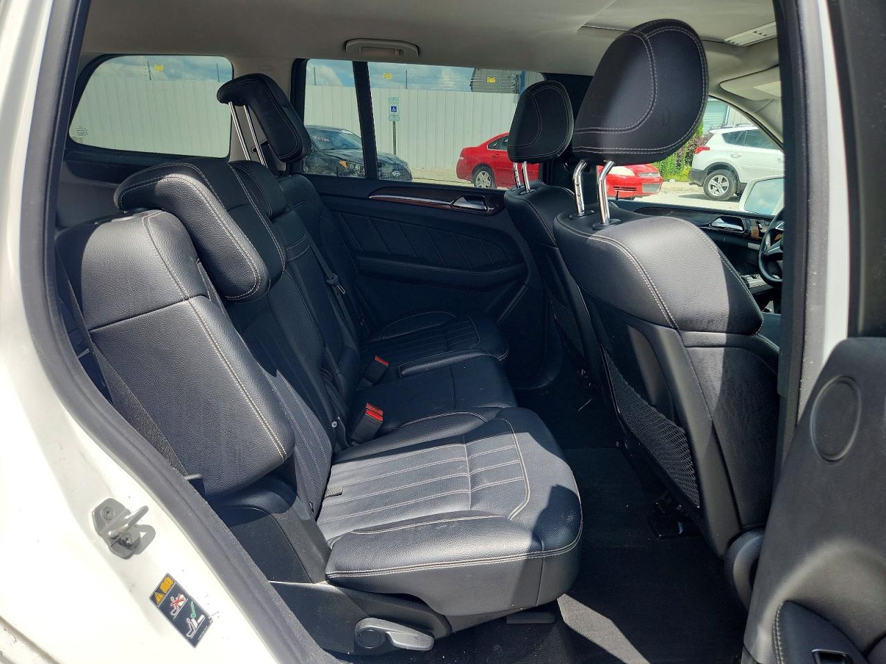 2015 Mercedes-benz Gl 450 4matic White vin: 4JGDF6EE6FA521424