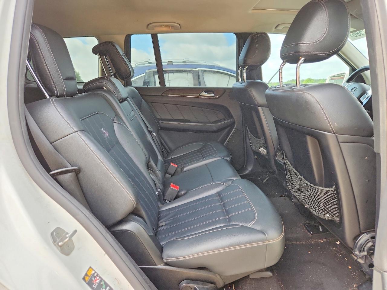 2015 Mercedes-benz Gl 450 4matic White vin: 4JGDF6EE6FA554682