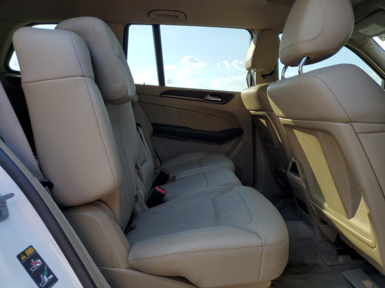 2015 Mb Gl-450 4 Matic- R&d- Cln Title- Pri Fleet White vin: 4JGDF6EE6FA597838