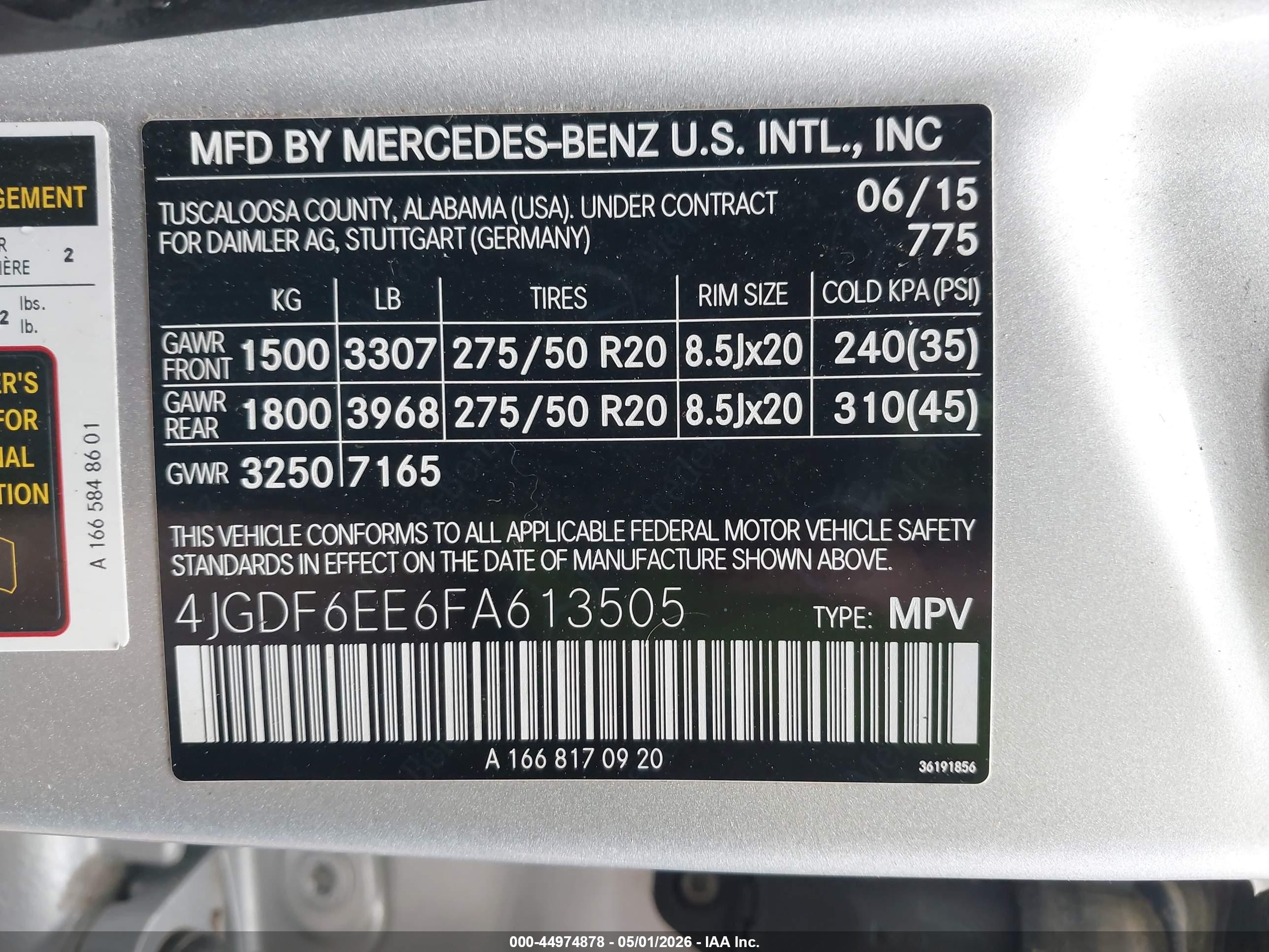 2015 Mercedes-benz Gl 450 4matic Silver vin: 4JGDF6EE6FA613505