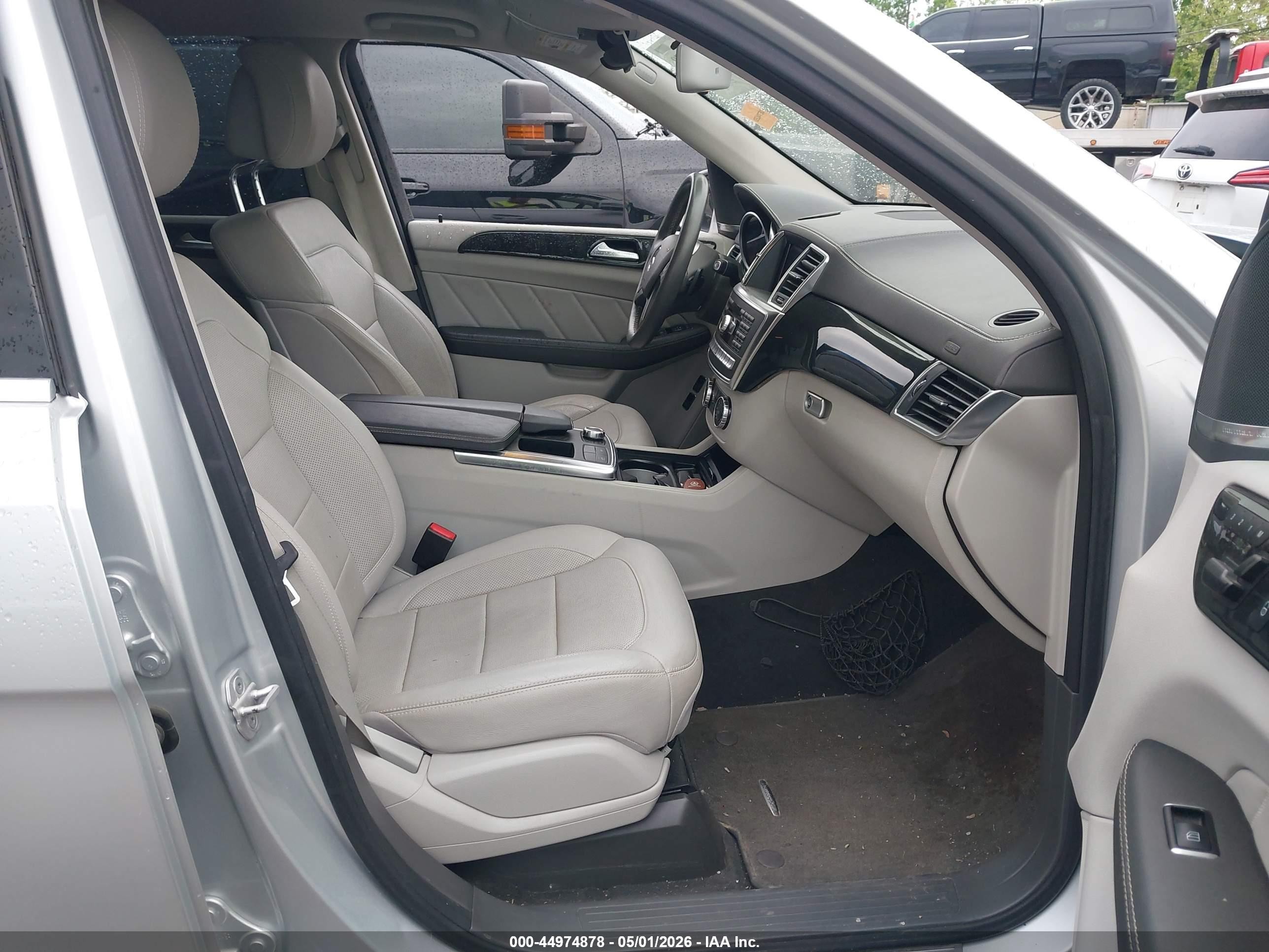 2015 Mercedes-benz Gl 450 4matic Silver vin: 4JGDF6EE6FA613505