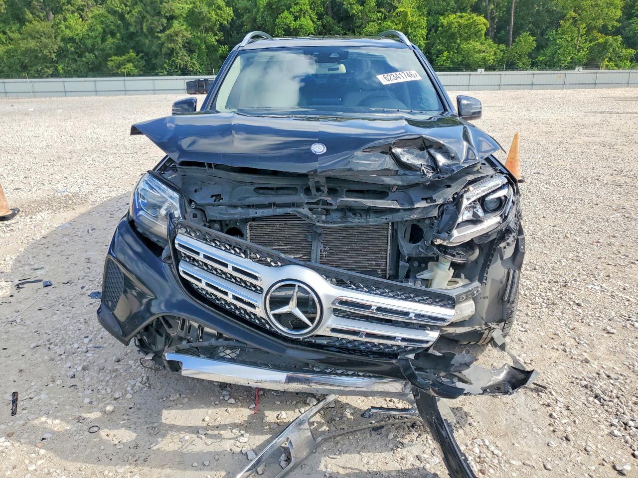 2017 Mercedes-benz Gls 450 4matic Black vin: 4JGDF6EE6HA860333