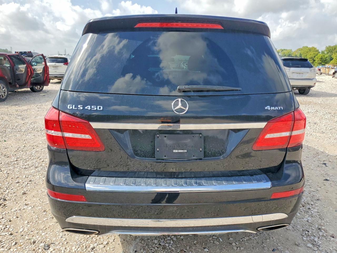 2017 Mercedes-benz Gls 450 4matic Black vin: 4JGDF6EE6HA860333