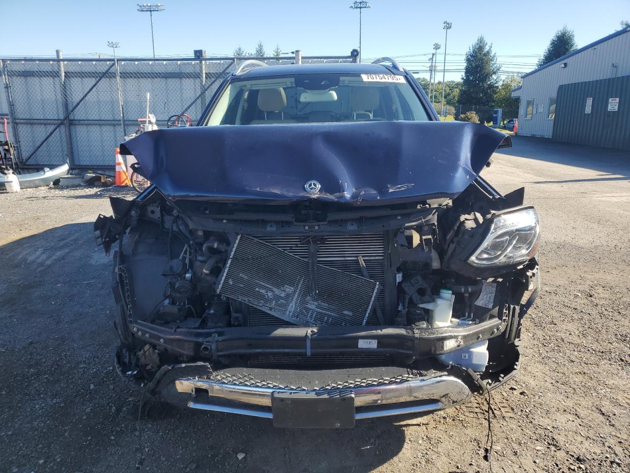 2018 Mercedes-benz Gls 450 4matic Blue vin: 4JGDF6EE6JB017846