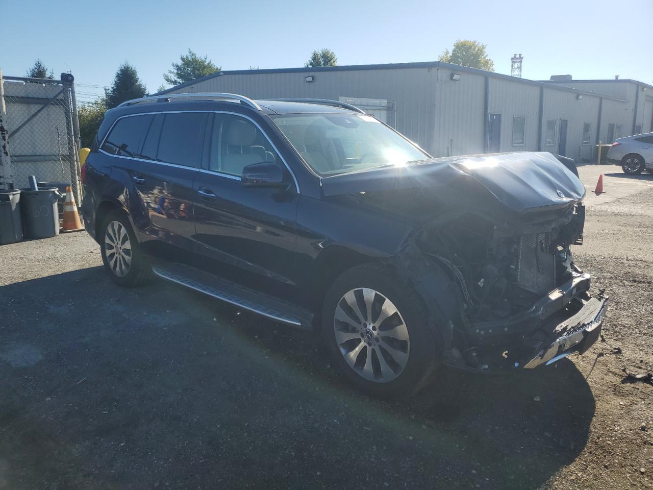 2018 Mercedes-benz Gls 450 4matic Blue vin: 4JGDF6EE6JB017846