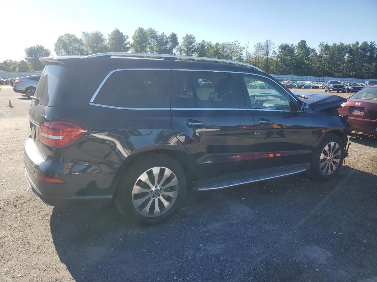 2018 Mercedes-benz Gls 450 4matic Blue vin: 4JGDF6EE6JB017846