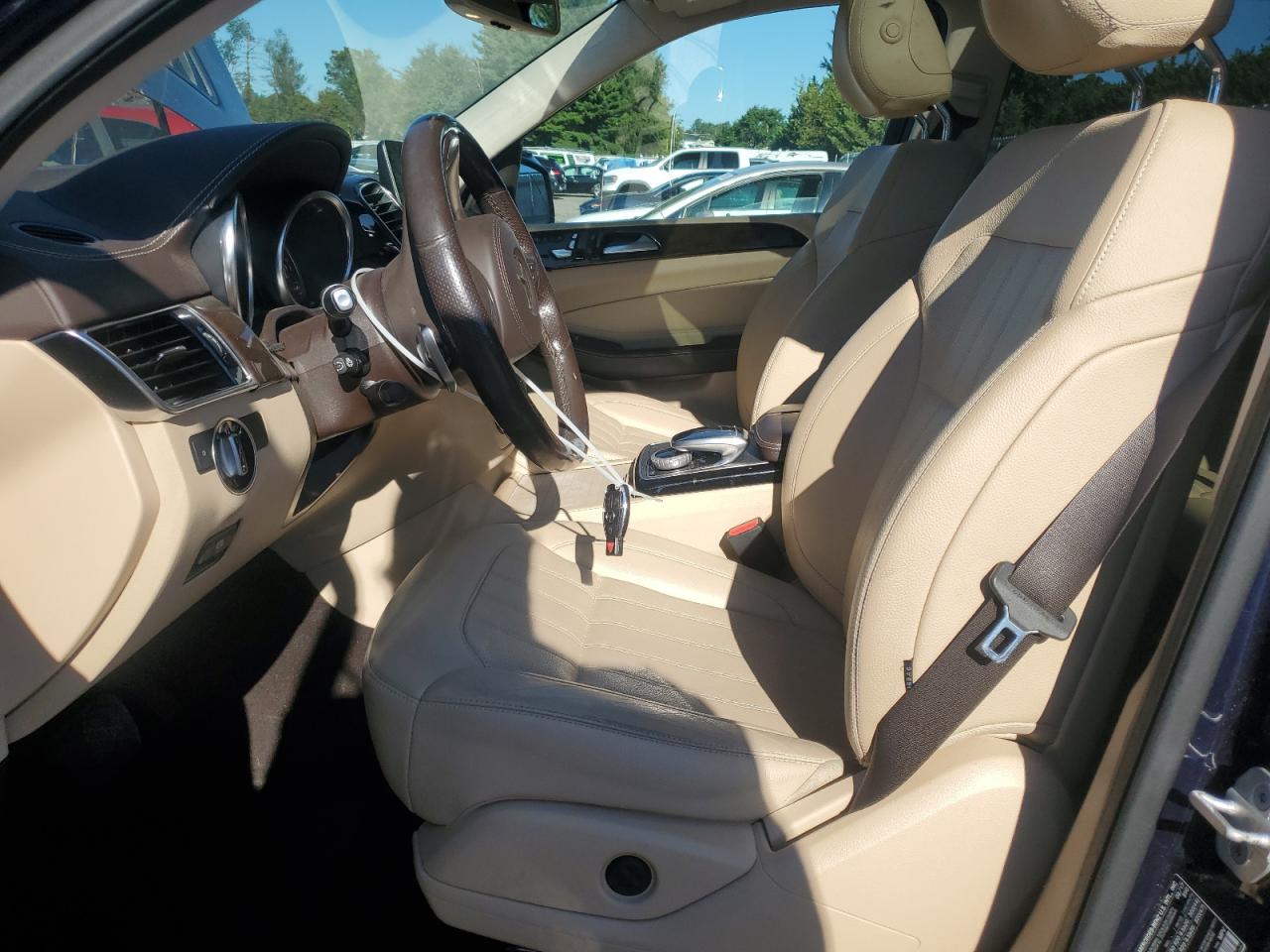 2018 Mercedes-benz Gls 450 4matic Blue vin: 4JGDF6EE6JB017846