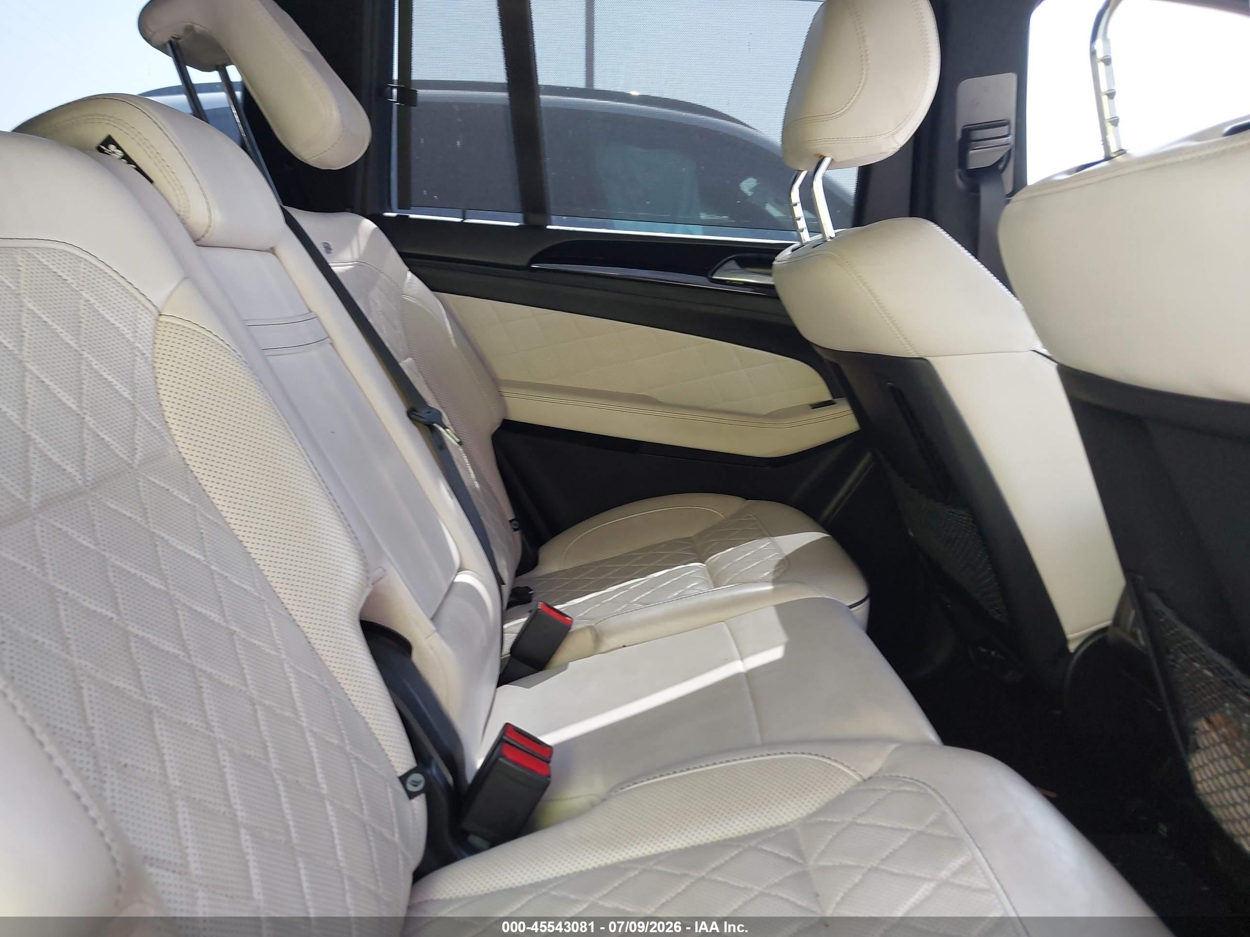 2015 Mercedes-benz Gl 450 4matic Black vin: 4JGDF6EE7FA443882