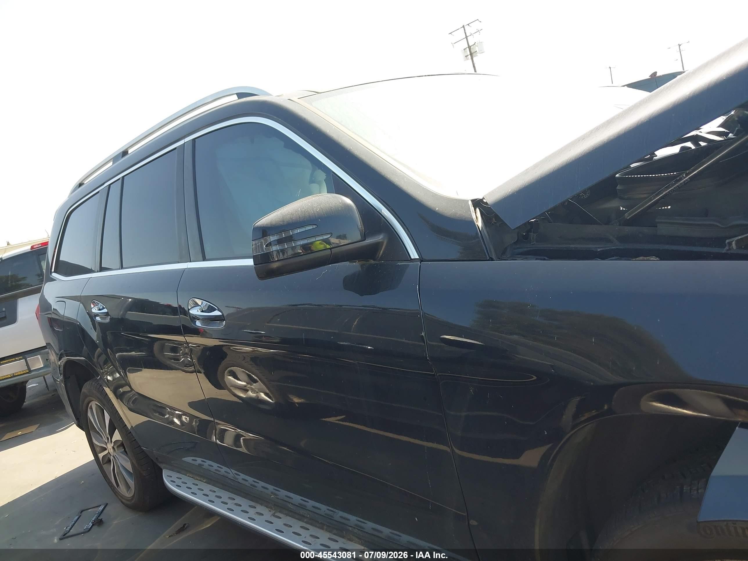 2015 Mercedes-benz Gl 450 4matic Black vin: 4JGDF6EE7FA443882