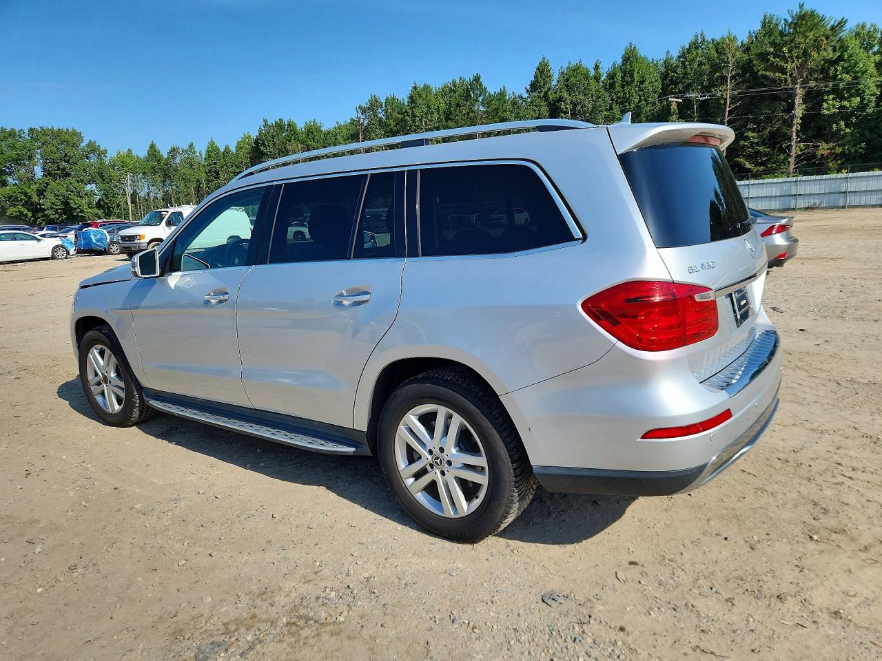 2015 Mercedes-benz Gl 450 4matic Silver vin: 4JGDF6EE7FA468944
