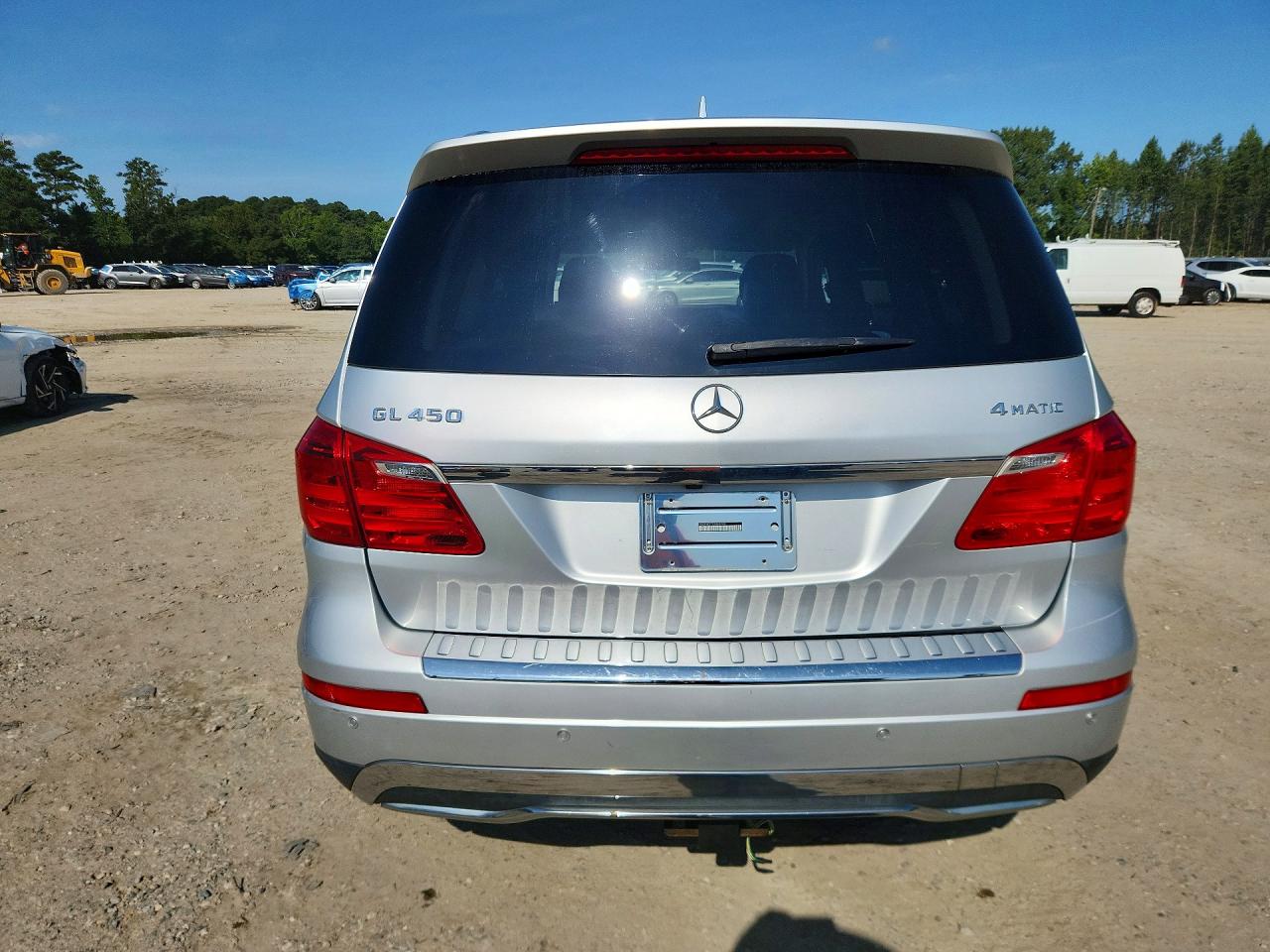 2015 Mercedes-benz Gl 450 4matic Silver vin: 4JGDF6EE7FA468944