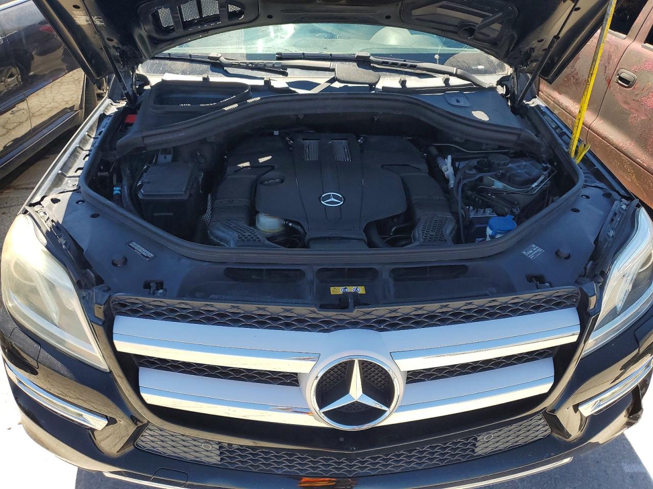 2015 Mercedes-benz Gl 450 4matic Black vin: 4JGDF6EE7FA476428